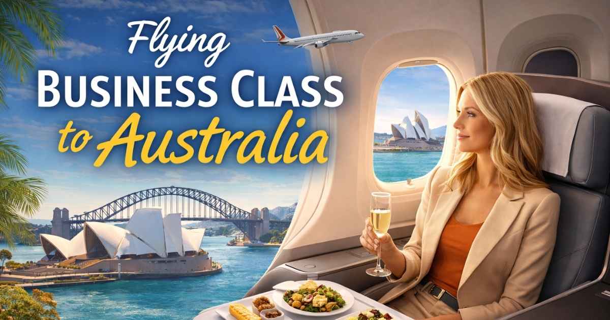 Flying Business Class to Australia